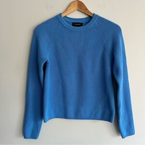 Banana Republic Light Blue Crew Neck Sweater Medium